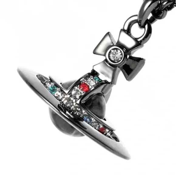 Vivienne Westwood “New Petite Orb” Pendant on Chain